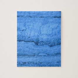 Eleganter blauer Granitmuster, blauer Marmor Puzzle