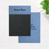 Eleganter blauer Himmelskarte des Glitzer (Schreibtisch)