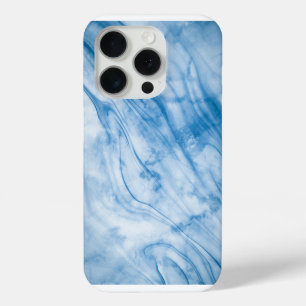 Eleganter blauer Marmor Case-Mate iPhone Hülle