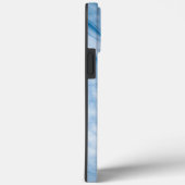 Eleganter blauer Marmor Case-Mate iPhone Hülle (Rückseite / Rechts)