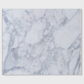 eleganter blauer Marmorstein Geschenkpapier (Flach)