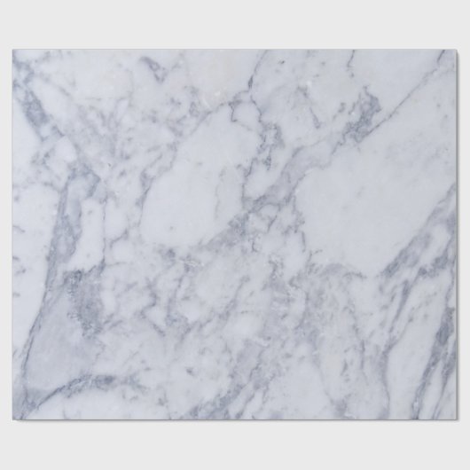 eleganter blauer Marmorstein Geschenkpapier (Flach)