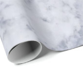 eleganter blauer Marmorstein Geschenkpapier (Rolleneckpunkt)