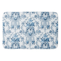 Eleganter blauer und weißer französischer Rokoko F