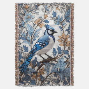 Eleganter Blauhäher William Morris Inspiriert Decke