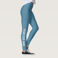 Eleganter Blue Add Image Text Name Womens Modern