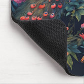 Eleganter Blue and Gold Park/Garten: Mousepad (Ecke)