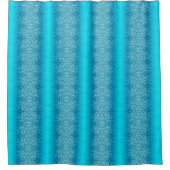Eleganter Blue Frost Sparkle Duschvorhang 2 (Vorderseite)