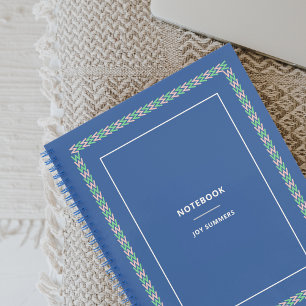 Eleganter Blue Notebook-Planer Notizblock