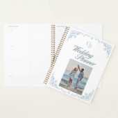 Eleganter Blue-White-Chic-Hochzeitsplaner Planer (Anzeige)