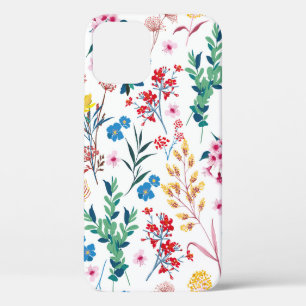 Eleganter blühender Garten in kleiner Hand gezeich Case-Mate iPhone Hülle