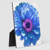 Eleganter blühender Hauch Fotoplatte (Seite)