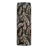 Eleganter Blumenblätter Thermosbecher (Rückseite)