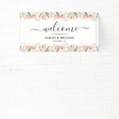 Eleganter Blumenempfang Banner (InSitu)