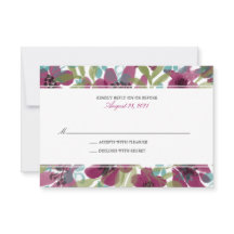 Eleganter Blumengarten | Hochzeit RSVP