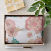 Eleganter Blumengarten Seidenpapier (Geschenk)