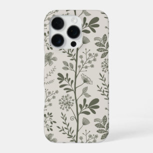 Eleganter Blumengarten Traum Moderne Botanik iPhone 16 Pro Hülle