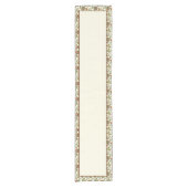 Eleganter, blumengeschmückter Tischläufer (Vorderseite)