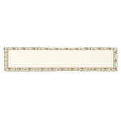 Eleganter, blumengeschmückter Tischläufer (Horizontal)