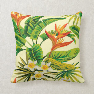 Eleganter Blumenkissen-Abdeckungs-Entwurf Kissen