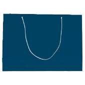 Eleganter Blumenkorb Große Geschenktasche Geschenktüte (Rückseite)
