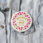 Eleganter Blumenkranz in Rosa für die Mutter der B Button (Beispiel)