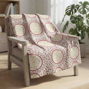 Eleganter Blumenkranz mit individuellem Monogramm Sherpadecke