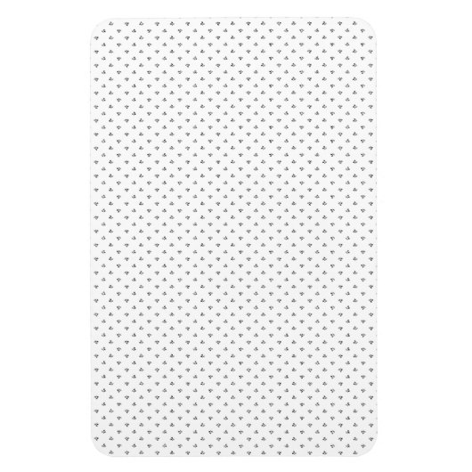 Eleganter Blumenmagnet | Minimalistisches Wohndesi Magnet (Vertikal)