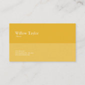 Eleganter Blumenmarmor Visitenkarte (Rückseite)