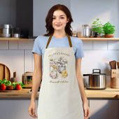 Eleganter Blumenmischer Backwaren & Kochen Zutaten Schürze