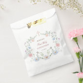 Eleganter Blumenrahmen Erste Kommunion Geschenktütchen (Versiegelt)