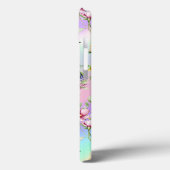 Eleganter Blumenrahmen: für jeden Anlass Case-Mate iPhone Hülle (Rückseite / Links)