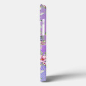 Eleganter Blumenrahmen: für jeden Anlass Case-Mate iPhone Hülle (Rückseite / Links)