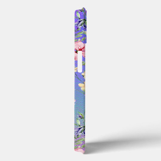 Eleganter Blumenrahmen: für jeden Anlass Case-Mate iPhone Hülle (Rückseite / Rechts)