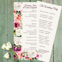 Eleganter Blumenrahmen Rosa Lila Pfirsichweiß