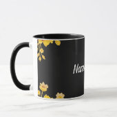 Eleganter Blumenrahmen Tasse (Links)