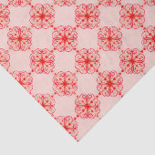 Eleganter Blumenseidenpapier-orange Dunst klein Seidenpapier (Ausschnitt)