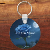 Eleganter Blumenstrauß - Romantisches Geschenk der Schlüsselanhänger (Rückseite)