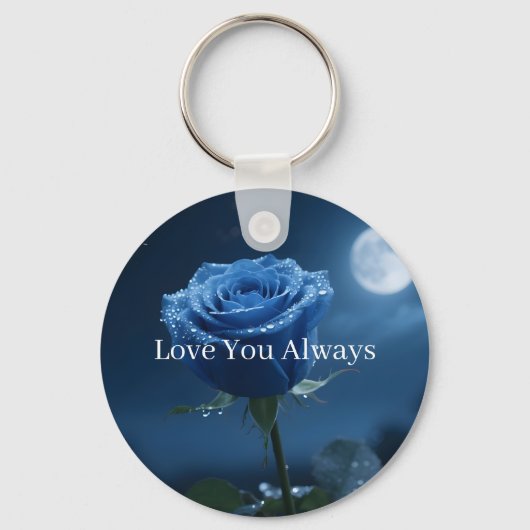 Eleganter Blumenstrauß - Romantisches Geschenk der Schlüsselanhänger (Rückseite)