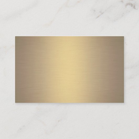 Eleganter Blumenstrauß Visitenkarte (Rückseite)