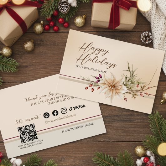 Eleganter Blumenurlaub Vielen Dank, dass Sie eine 