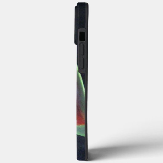 Eleganter Blumenvogel mit Paradiesnamen Skript Case-Mate iPhone Hülle (Rückseite / Links)