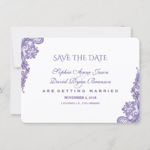 Eleganter Blush Bloral Gold Rahmen Save the Date