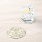 Eleganter Blütenpapier-Untersetzer Runder Pappuntersetzer (Vor Ort)