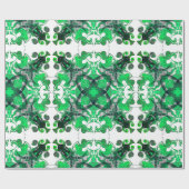 Eleganter bohenhafter botanischer Bohemian Geschenkpapier (Flach)