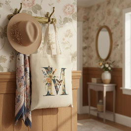 Eleganter böhmischer Blumenbrief M Tragetasche