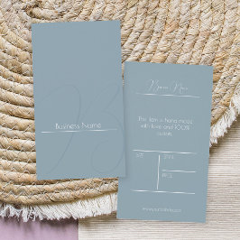 Eleganter boho-blauer Preis für Geschäftsprodukte