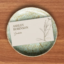 Eleganter boho-botanischer pastellfarbener erdiger