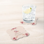 Eleganter Boho-Brautjungferabschied zum Verlieben Untersetzer (Vor Ort)