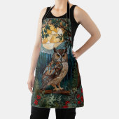 Eleganter Boho-Fleck-Glasuhwald Schürze (InSitu)